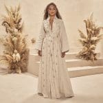 Crystal Scarf Long Sleeves Kaftan *PRE-ORDER 1 Month*