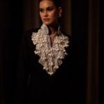 Black Crystal and Pearl Tassels