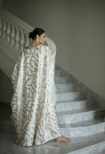 Gold Sequins Feather Trim - Image 3