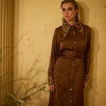 Brown Chunky Sequins