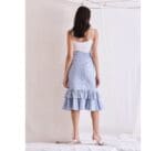 Checkered Ruffled Skirt - Image 3
