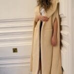 Teddy Beige Cape