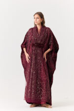 Gold Strudded Stulle and Velvet Kaftan