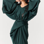 Silk Wrap Kaftan