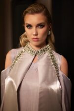 Long Satin Kaftan - Image 4