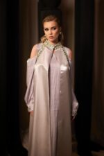 Long Satin Kaftan